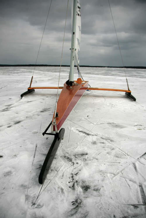 Ice Yachting in Nova Scotia | Queens new life in Canada